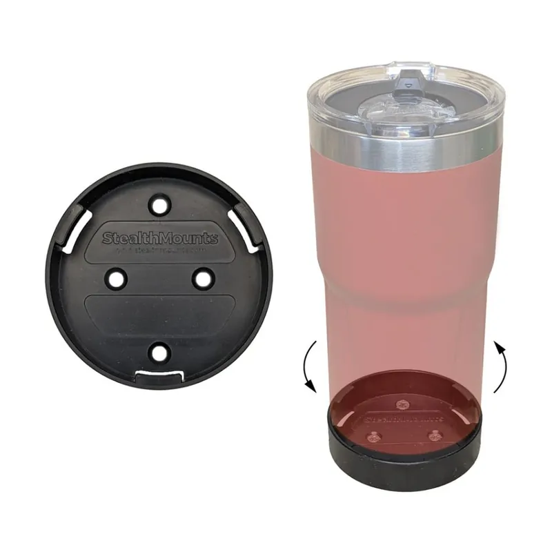 StealthMounts MW-PAC-CUP-1 Porte-gobelet Milwaukee noir