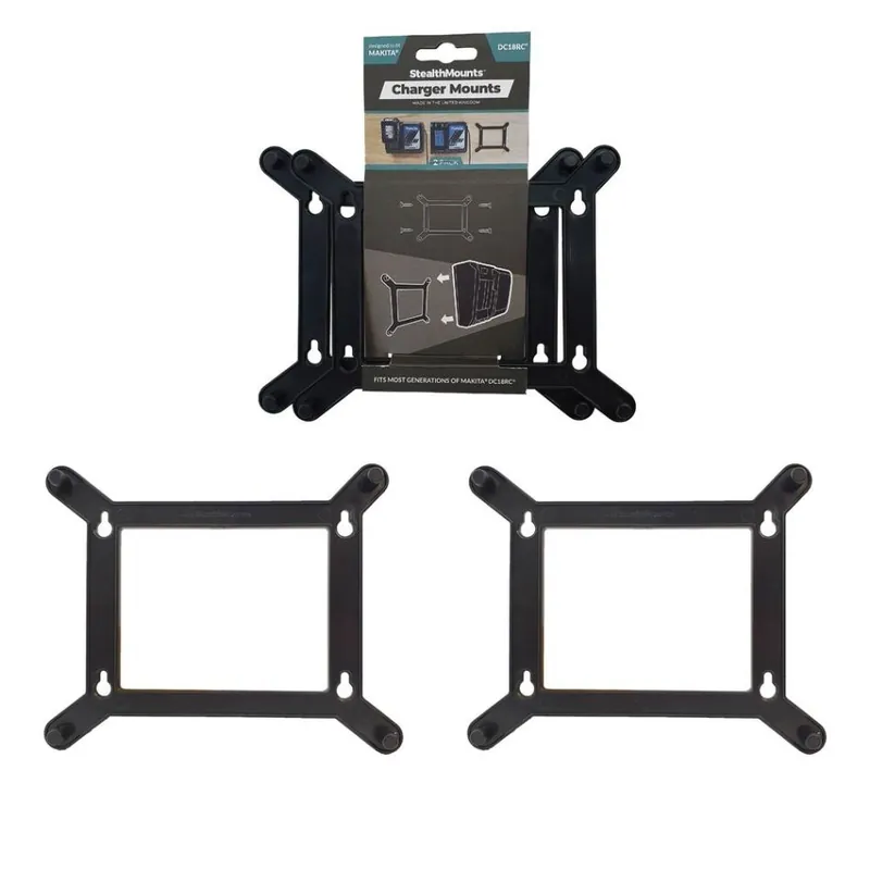 StealthMounts CMC-MK-S Support noir pour chargeur Makita Single (2 pièces)