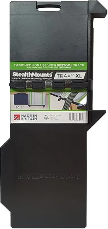 StealthMounts TSS-L-FT-1 Trax90 butée noire pour rail de guidage Festool XL