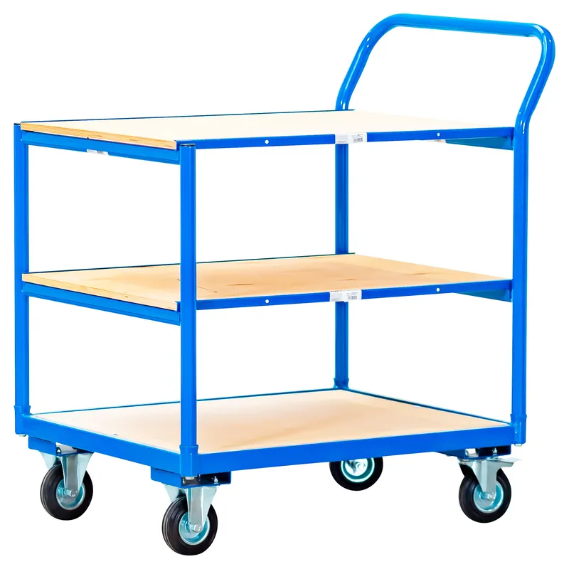 Metal Works 758623152 SHC253 Chariot à plateaux 3 plateaux 250 kg 800x600 mm