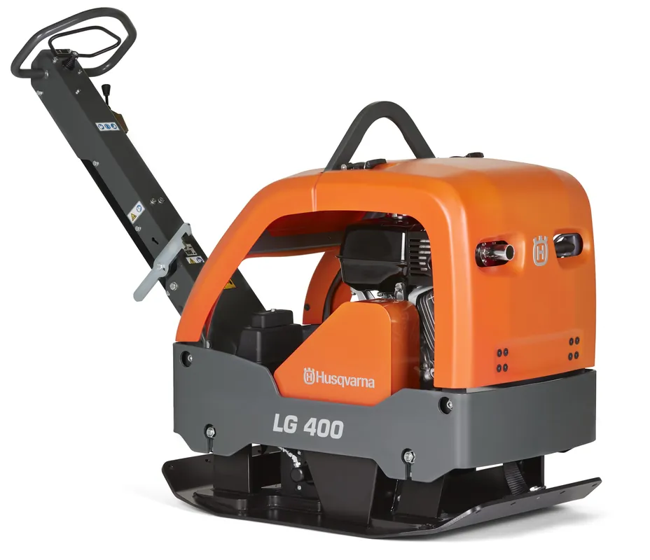 Husqvarna 967855401 LG400 Plaque vibrante réversible Honda essence 52 kN 650 mm