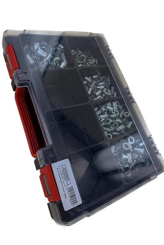 Metal Works 747804001 RISET400 Assortiment d‘écrous borgnes 400 pcs.