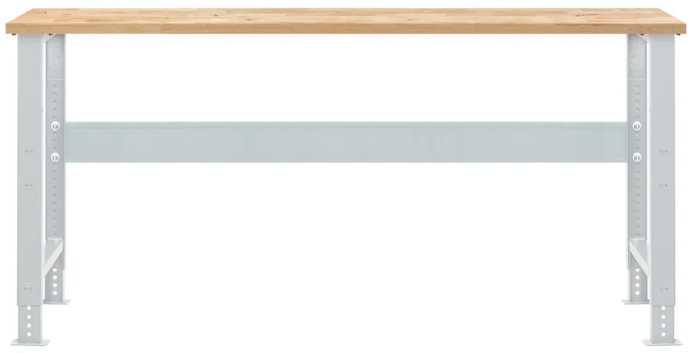 Metal Works 856001387 MOD200R Établi modulaire en bois d‘hévéa 2000x680x1180 mm