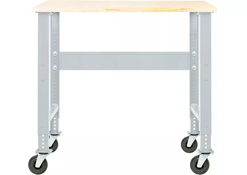 Metal Works 856001410 MOD120W Établi modulaire en contreplaqué avec roulettes 1200x680x1310 mm