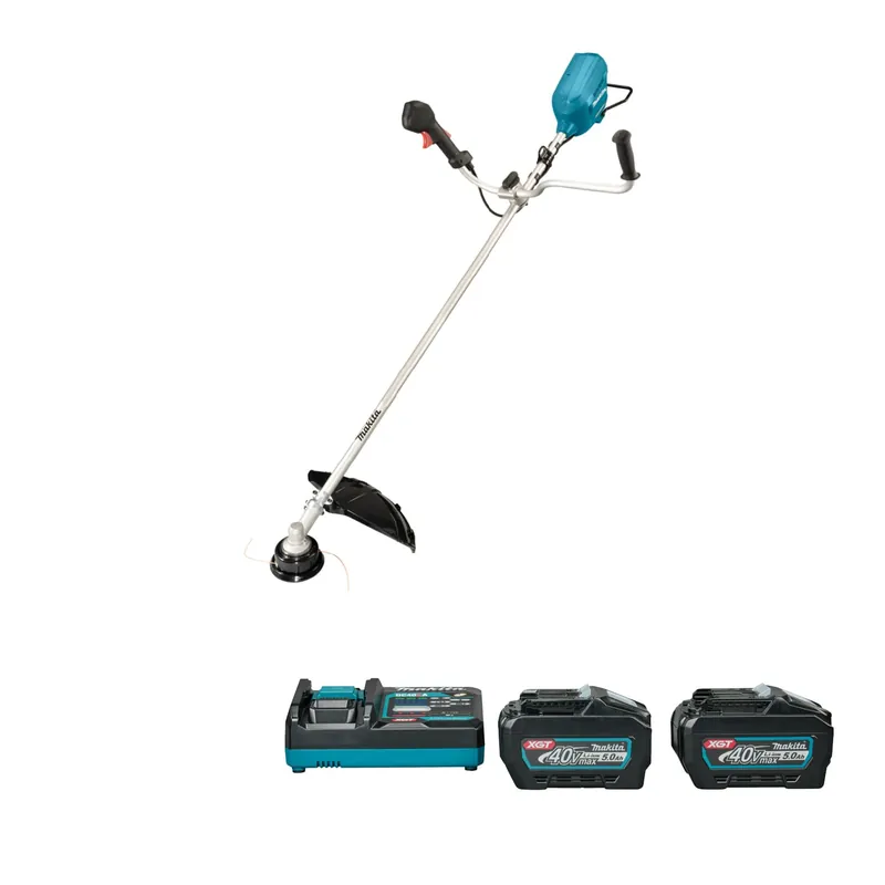 Makita UR012GPSK5 2 x 40V Max XGT Battery Brushcutter U-Handle (débroussailleuse en U)
