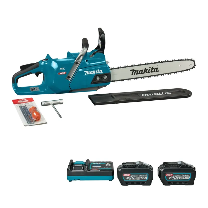 Makita UC013GPSK5 Scie à chaîne 45 cm 40V Max