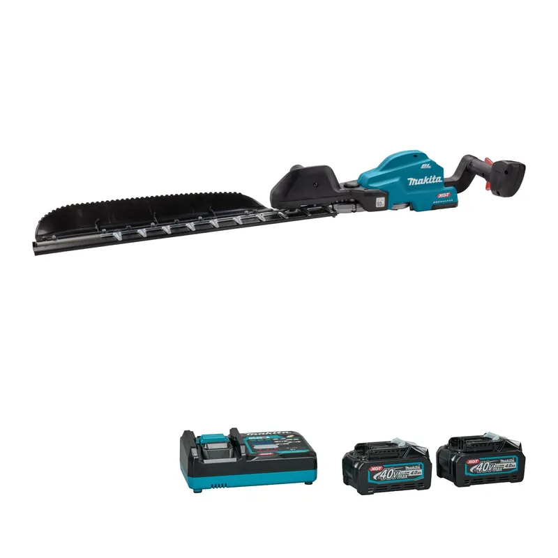 Makita UH013GPSK4 Taille-haie simple face XGT 40 Volt max 60 cm