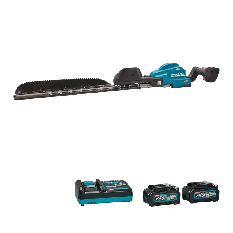 Makita UH014GPSK4 Taille-haie simple face XGT 40 Volt max 75 cm
