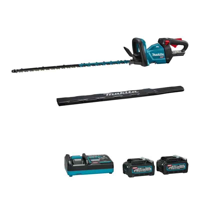 Makita UH005GPSK4 Taille-haie XGT 40 Volt max Version de coupe 75 cm
