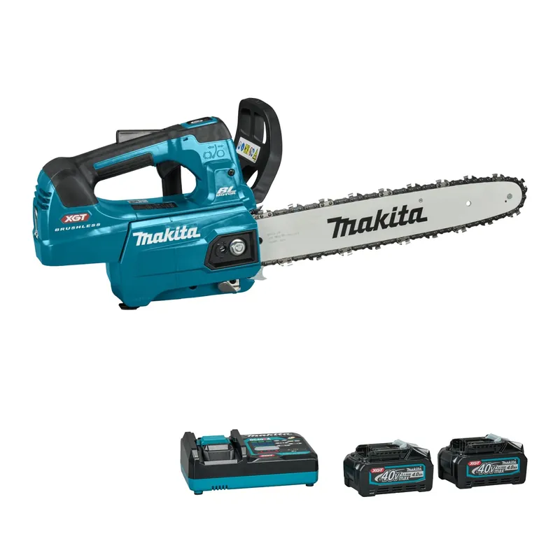 Makita UC004GPSK4 Scie à chaîne 35 cm Poignée supérieure 40V Max
