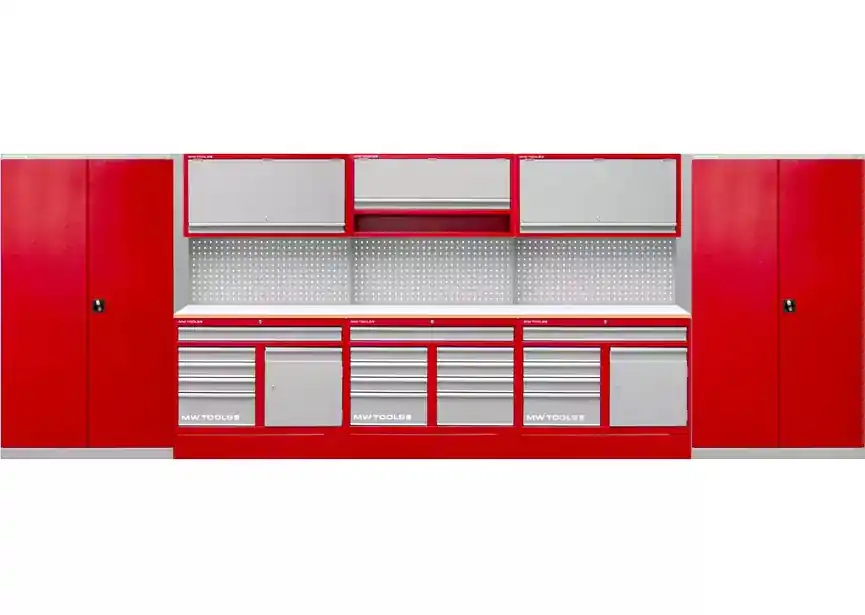 Metal Works 856001050 PRACO3559KK Meuble d‘atelier 5.5M avec 2 armoires
