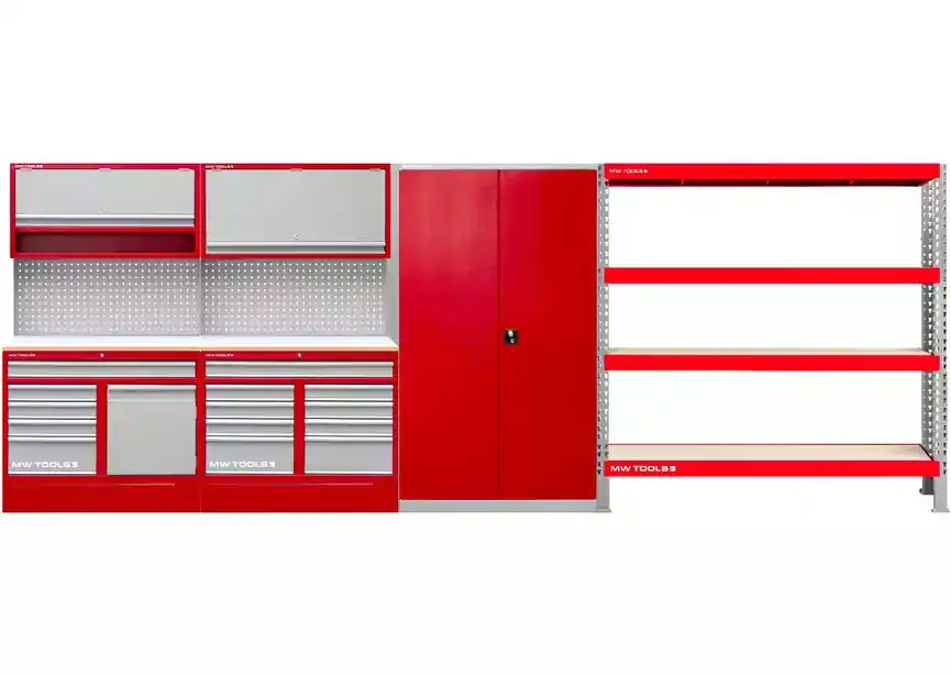 Metal Works 856001036 PRACO295KS Meuble d‘atelier 5.3M avec armoire et étagère