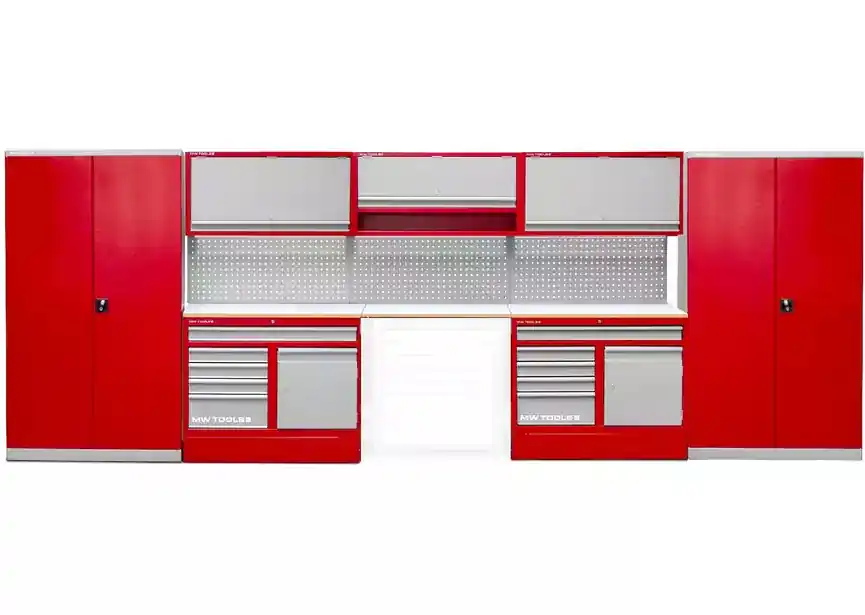 Metal Works 856001030 PRACO3550KK Meuble d‘atelier 5.5M avec 2 armoires