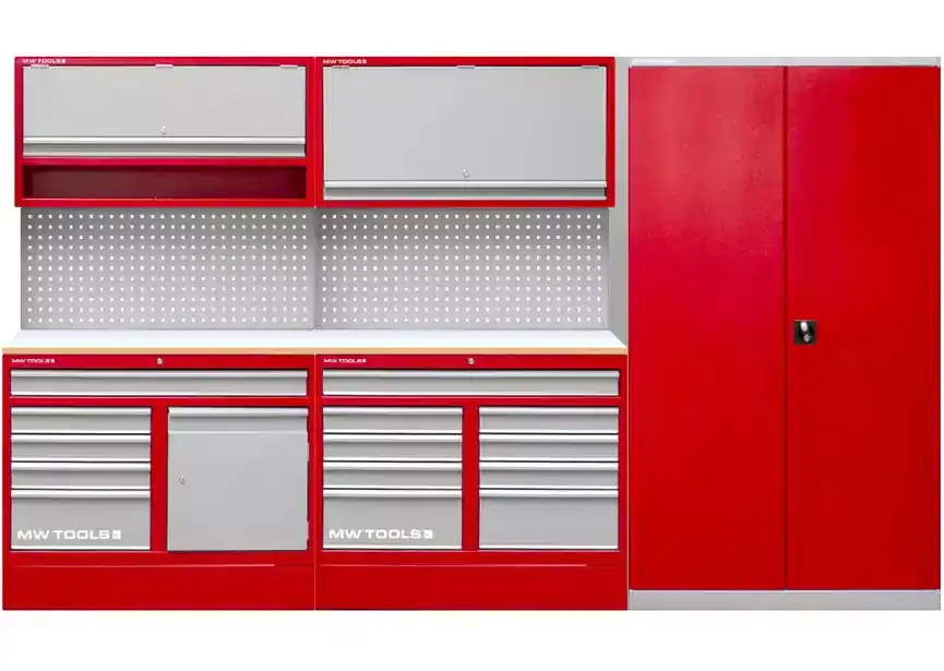Metal Works 856001035 PRACO295K Meuble d‘atelier 3.3M avec armoire