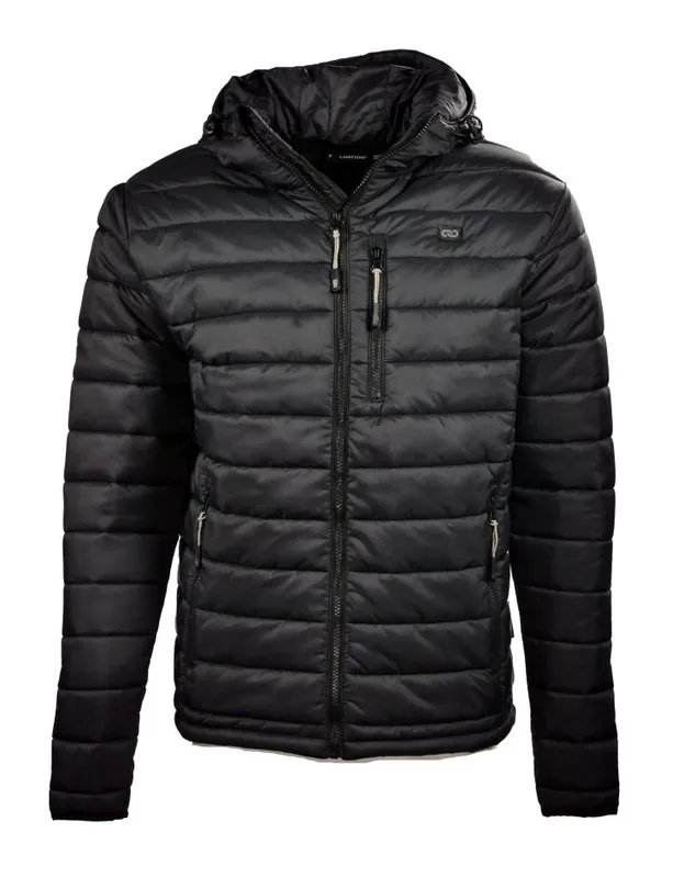 Toolnation MJSY14001TON Veste avec chapeau Noir