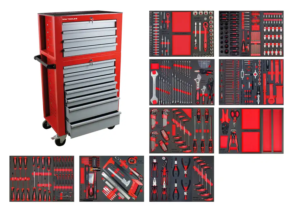 Metal Works 855006749 MWE512G13 Chariot à outils rempli avec top case XL 514 pièces