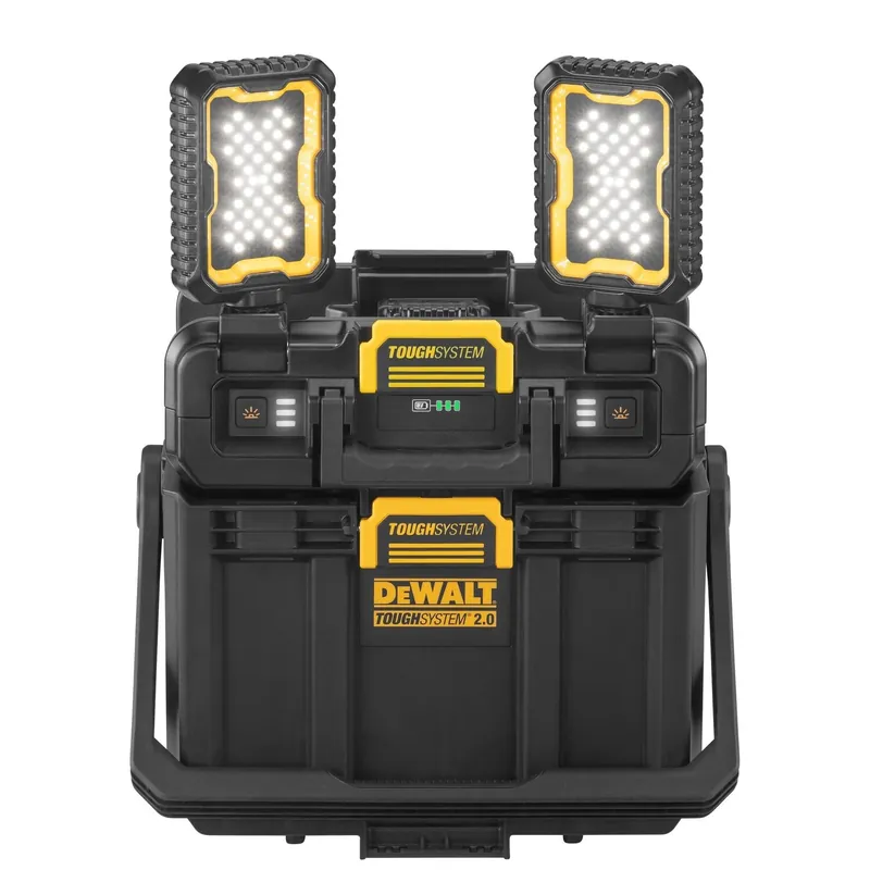 DeWalt DWST08061-1 Lampe de travail 18V XR Toughsystem / valise hors batteries et chargeur