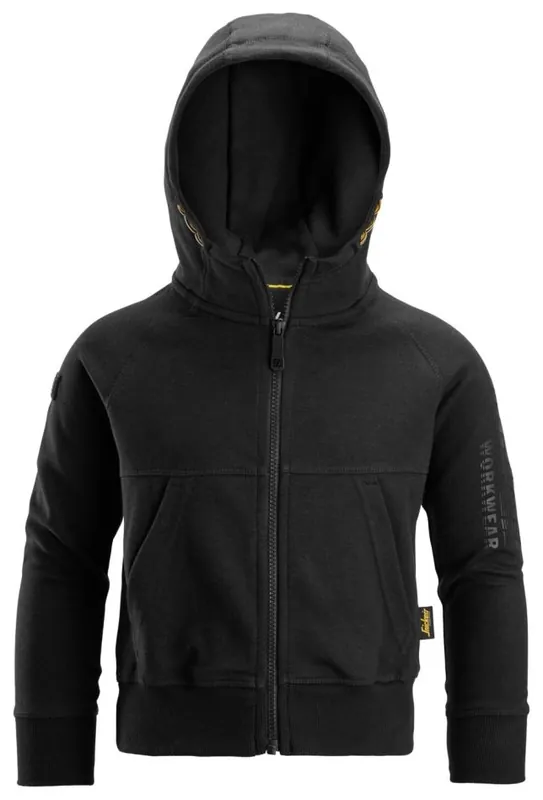 Snickers Workwear 7512 Sweat à capuche avec logo junior et fermeture éclair