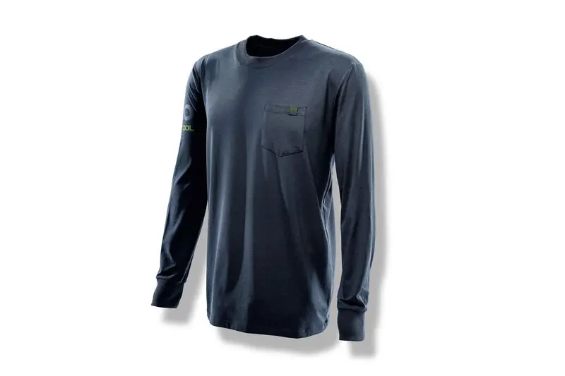 Festool Accessoires 578391 LS-FT1-XXL Chemise manches longues 100Y bleu foncé homme Taille XXL