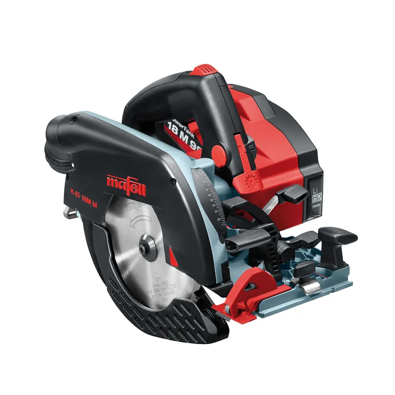 Mafell 91D801 K 65 18M BL Scie circulaire 67 mm 18 Volt 5.5Ah LiHD en T-Max
