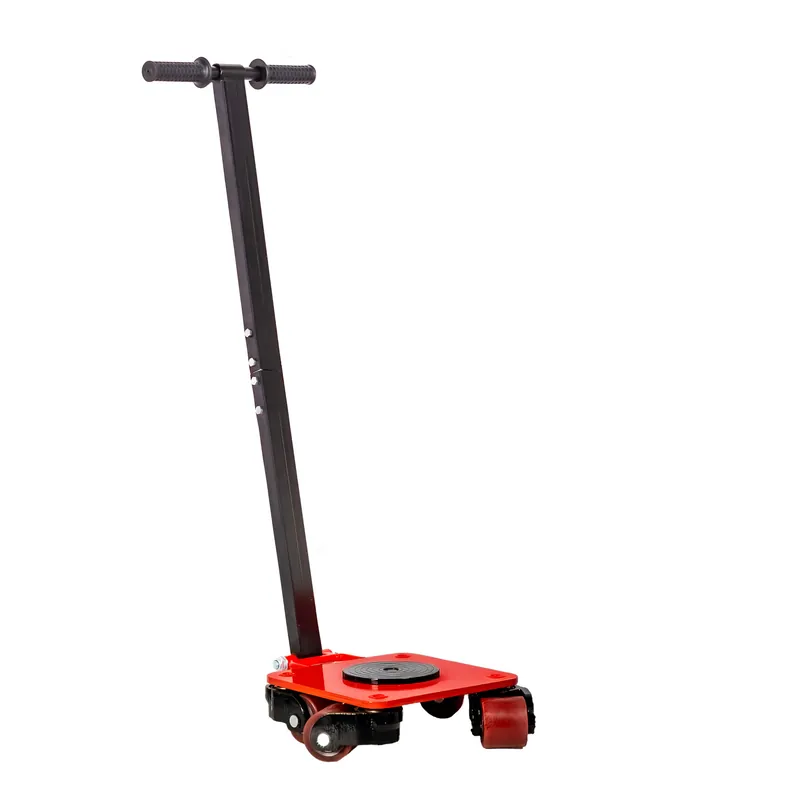 Metal Works 716191037 TRD3 Rouleaux de transport 3 t 4 rouleaux Qté Manoeuvrable à 360° avec levier