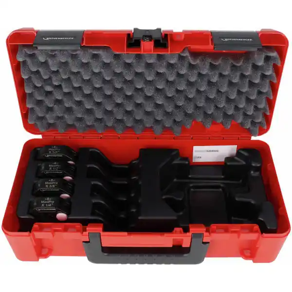 Rothenberger Accessoires 1000003641 Jeu d‘anneaux de pressage MAXIPRO 1/4" -3/8" -1/2" -5/8" dans ROCASE
