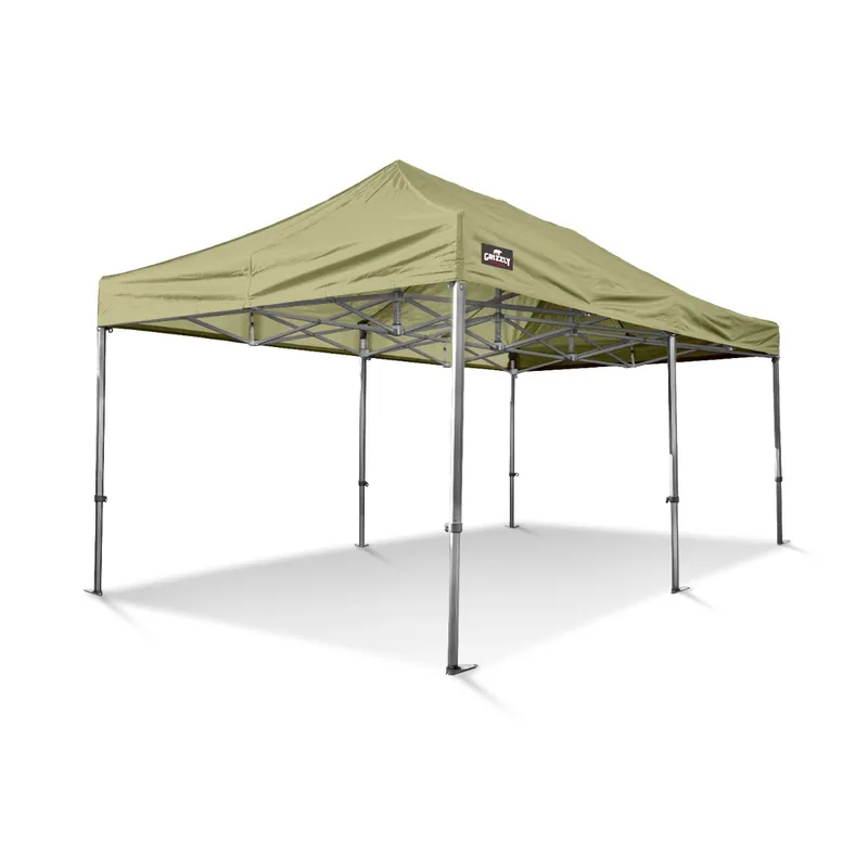 Grizzly Outdoor GOW36S GO-WORK Tente de travail 3x6 m Sable