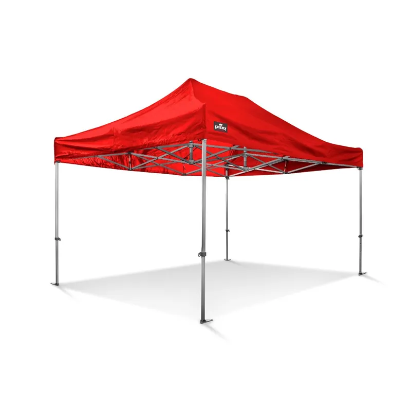 Grizzly Outdoor GOW40345R GO-WORK40 Tente de travail 3x4,5 m Rouge