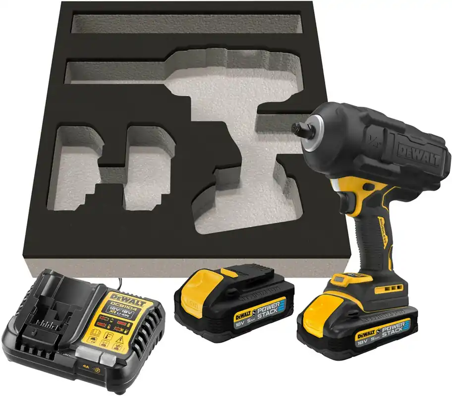 DeWalt DCF961H2G-QW Clé à chocs à couple élevé 1/2" 18V 5.0Ah Powerstack