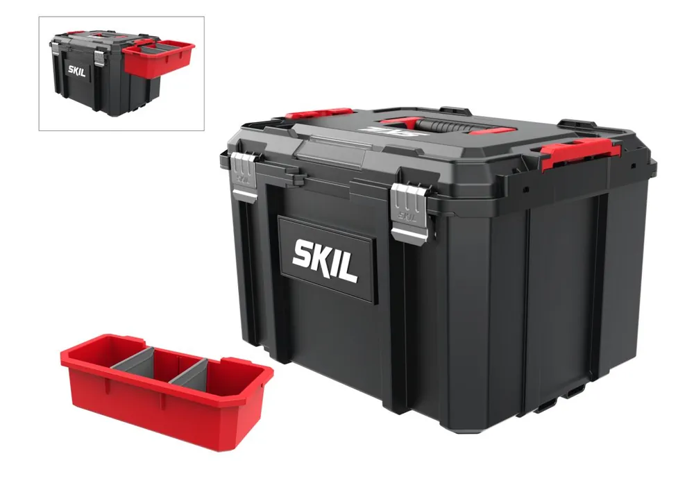 SKIL 2610S01670 Mallette à outils empilable en vrac moyenne