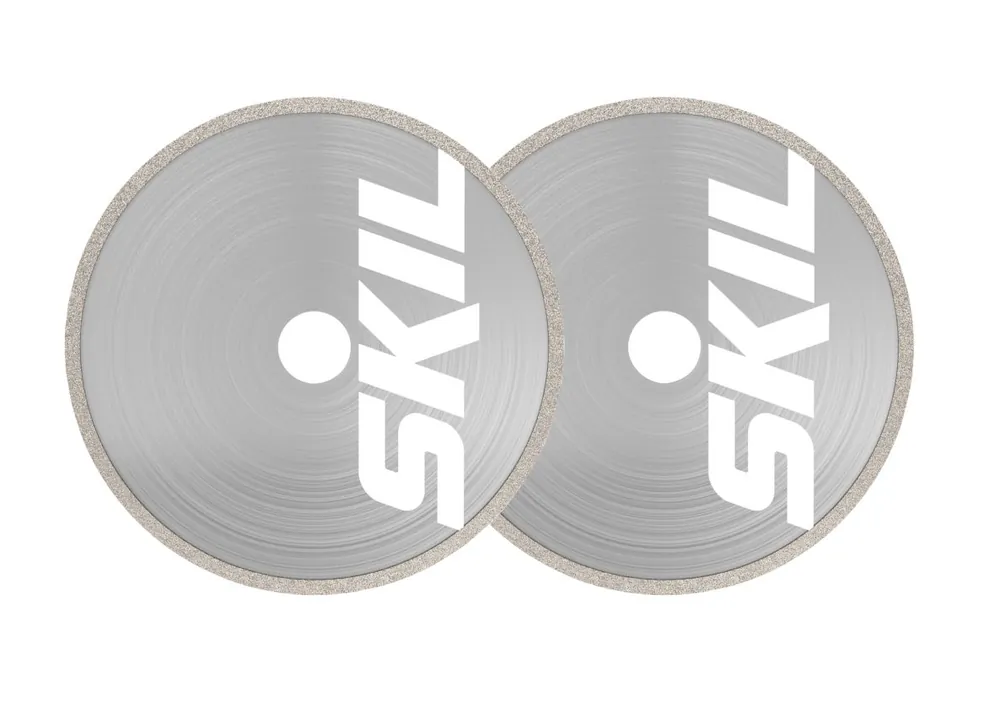 SKIL 2610S01294 Jeu de lames diamantées 115 mm (2 pièces) pour scie circulaire 3540