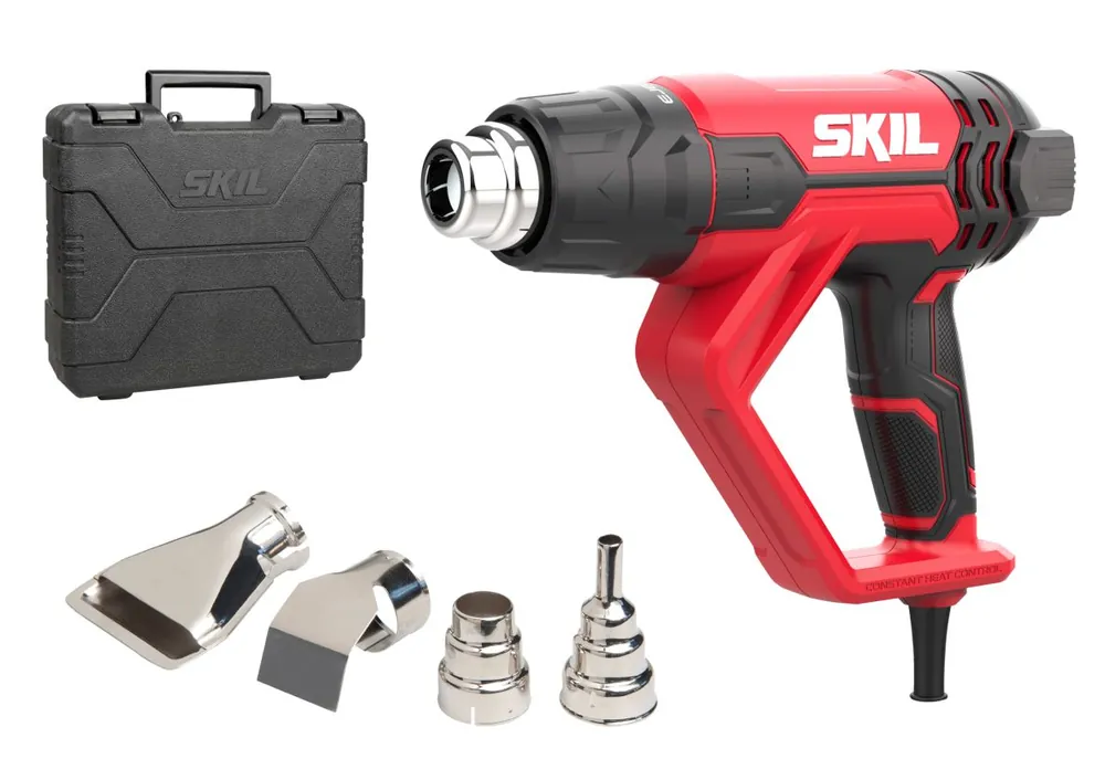 SKIL VA1E8040GA Pistolet à air chaud 2000W en mallette + 4 buses