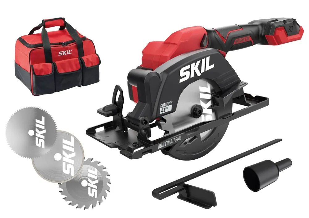 SKIL SW1E3540FA Scie circulaire 20V 41mm Compact brushless excl. batteries et chargeur dans le sac