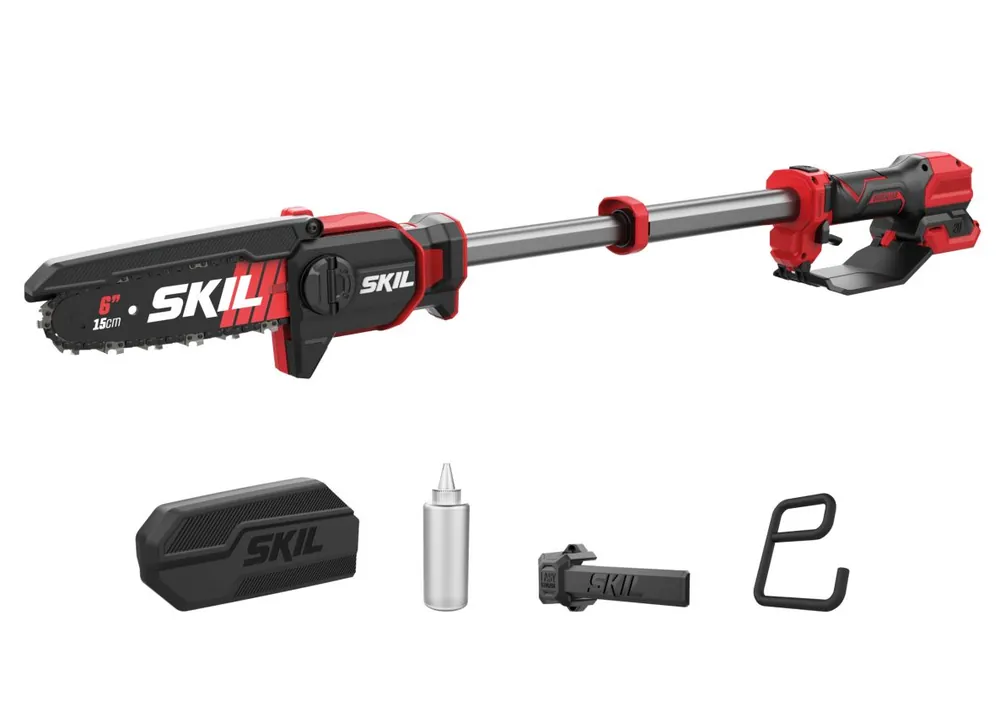 SKIL GS1E0514CA Scie d‘élagage 15cm télescopique 20V brushless excl. batteries et chargeur