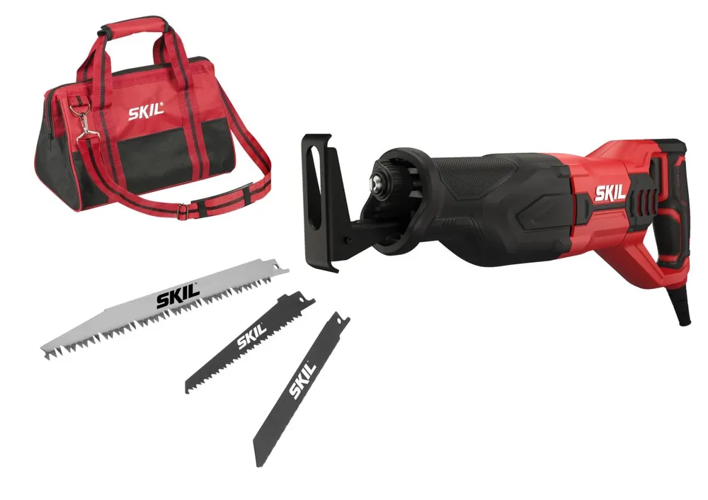 SKIL SW1E4961DA Scie à guichet 900W en sac + 3 lames de scie