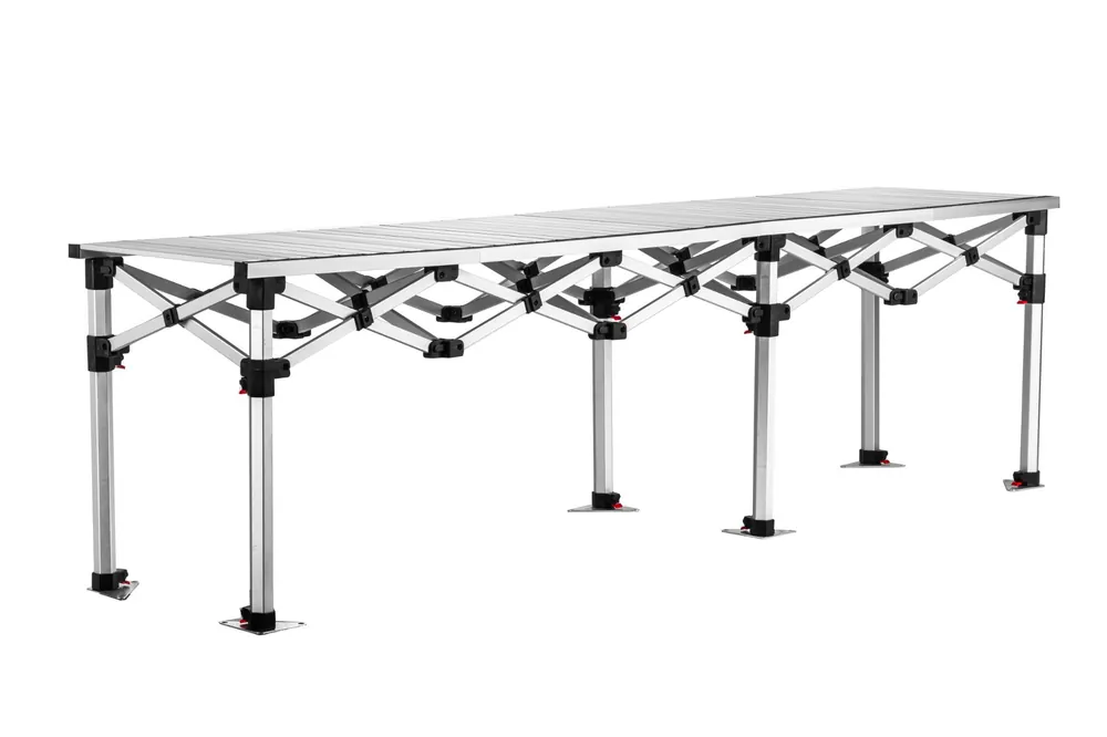 Grizzly Outdoor GOWT230 Table Easy Up en aluminium 230 cm