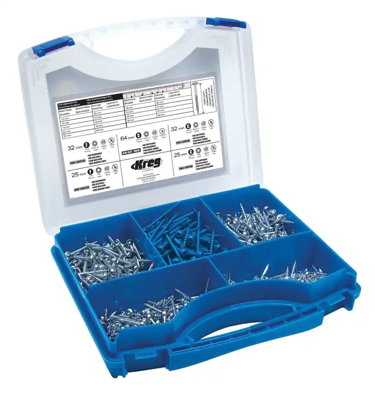 Kreg SK03-INT Assortiment de vis pour valises