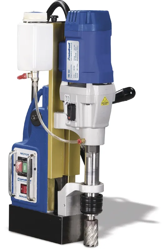MetallKraft 713860502 MB502 Carotteuse magnétique jusqu‘à ø 50x50 mm 2 kW aimant 32000 N 2 vitesses