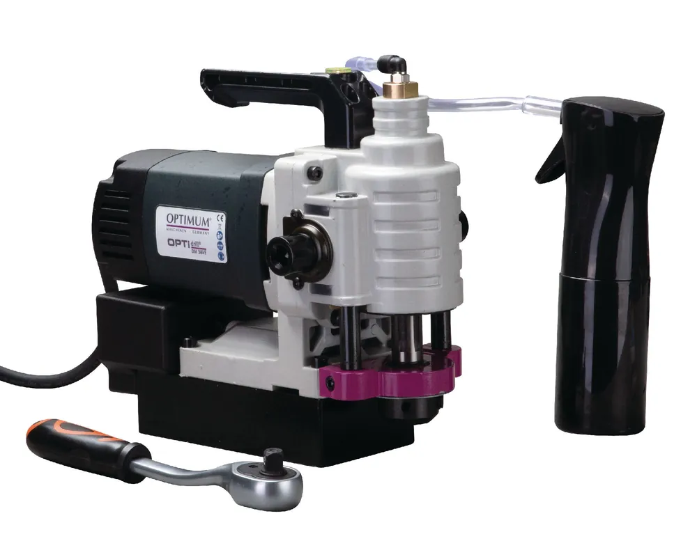 Optimum 713071338 OptiDrill DM38VF 1.65kW perceuse magnétique