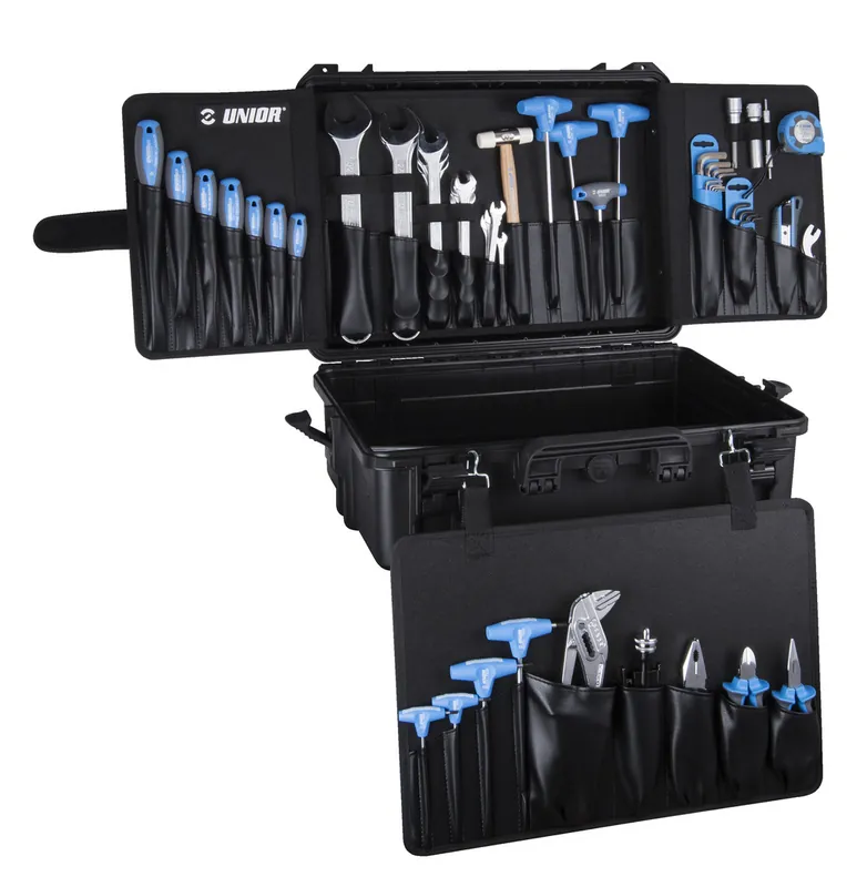 Unior 628977 3700MX PROKIT Mallette à outils remplie de 107 pièces