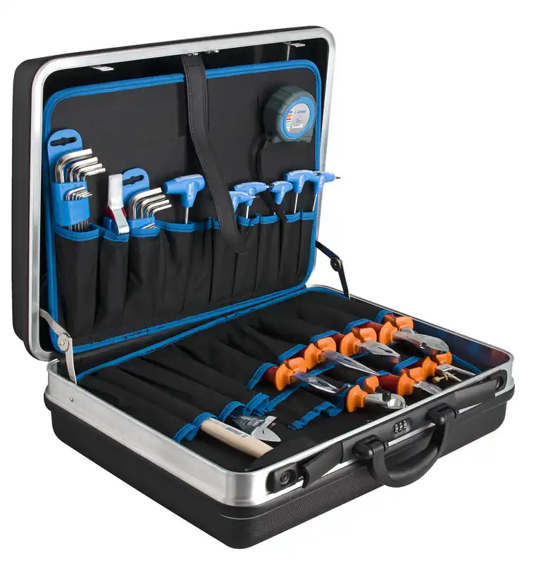 Unior 612548 971/3VDE Mallette à outils VDE remplie 63 pièces