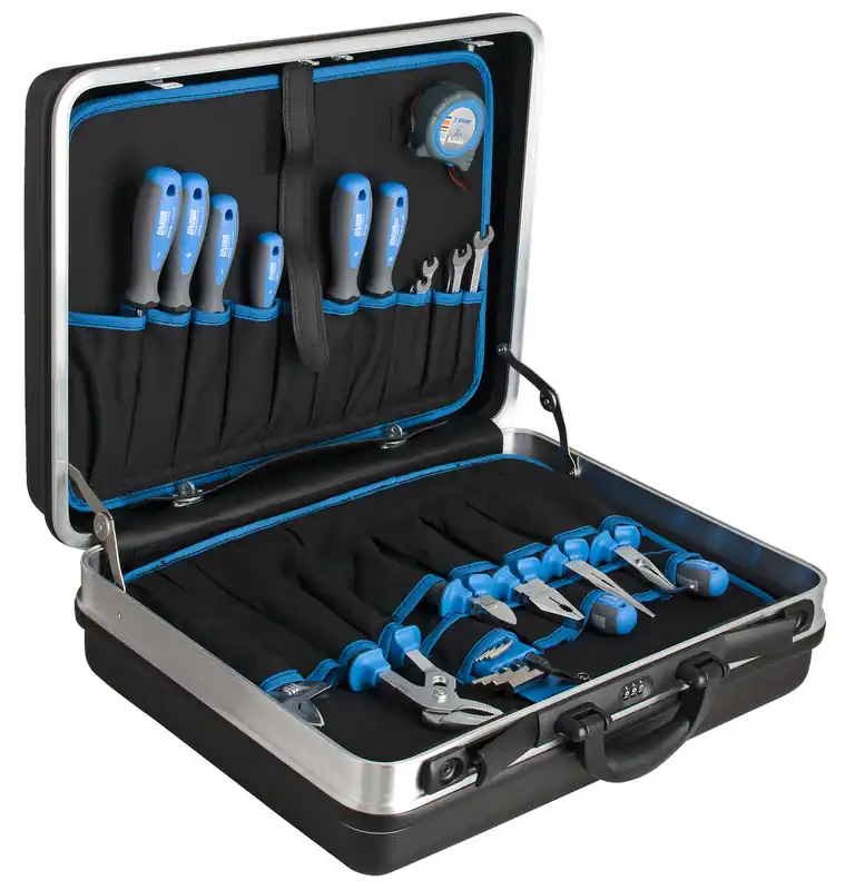Unior 608540 971/1BI Mallette à outils remplie 51 pièces