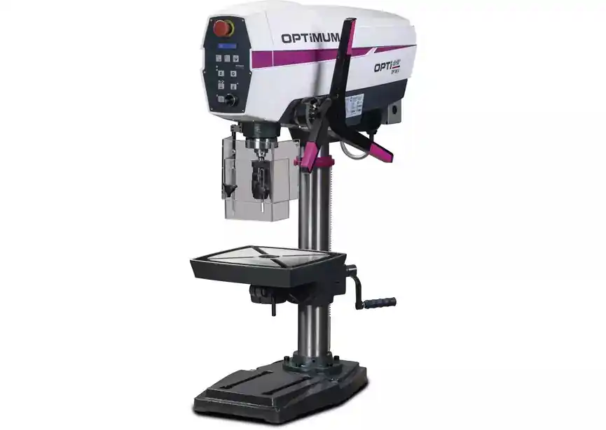 Optidrill 7130206751 DP26VT Perceuse de table fonctionnelle moderne MK3 0,75 kW 400V vitesses variables