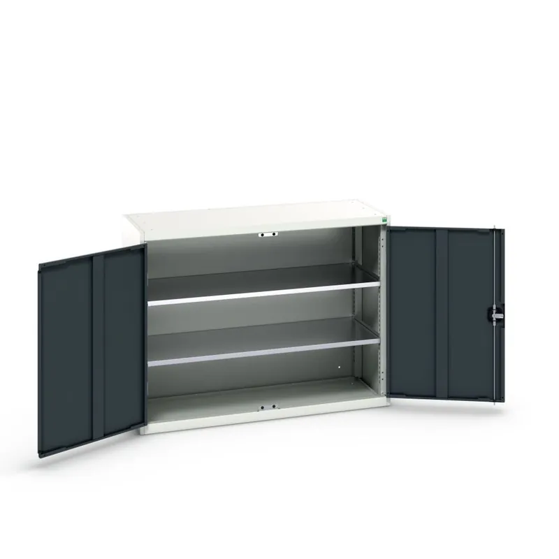 Bott 16926601.19 Armoire murale Verso 1300x550x1000mm 2 étagères RAL 7016