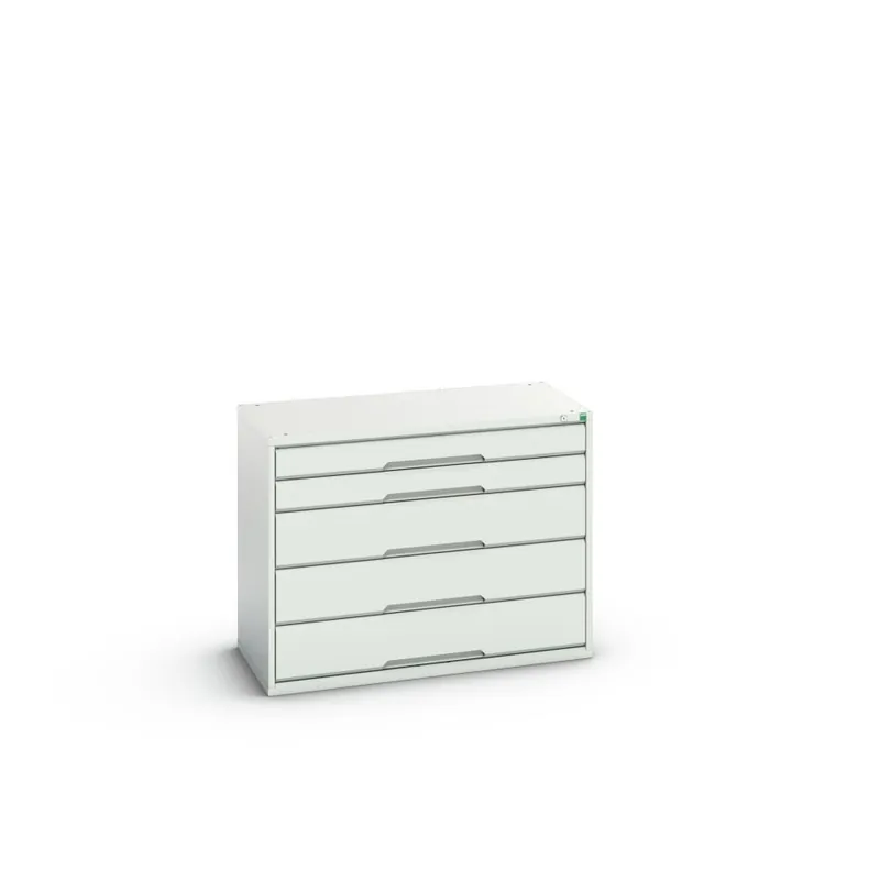 Bott 16925212.16 Verso armoire à tiroirs 1050x550x800mm 5 tiroirs RAL 7035