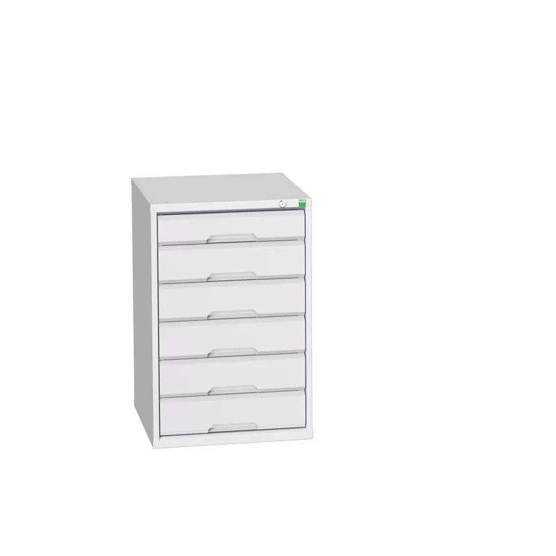 Bott 16925014.16 Verso armoire à tiroirs 525x550x800mm 6 tiroirs RAL 7035