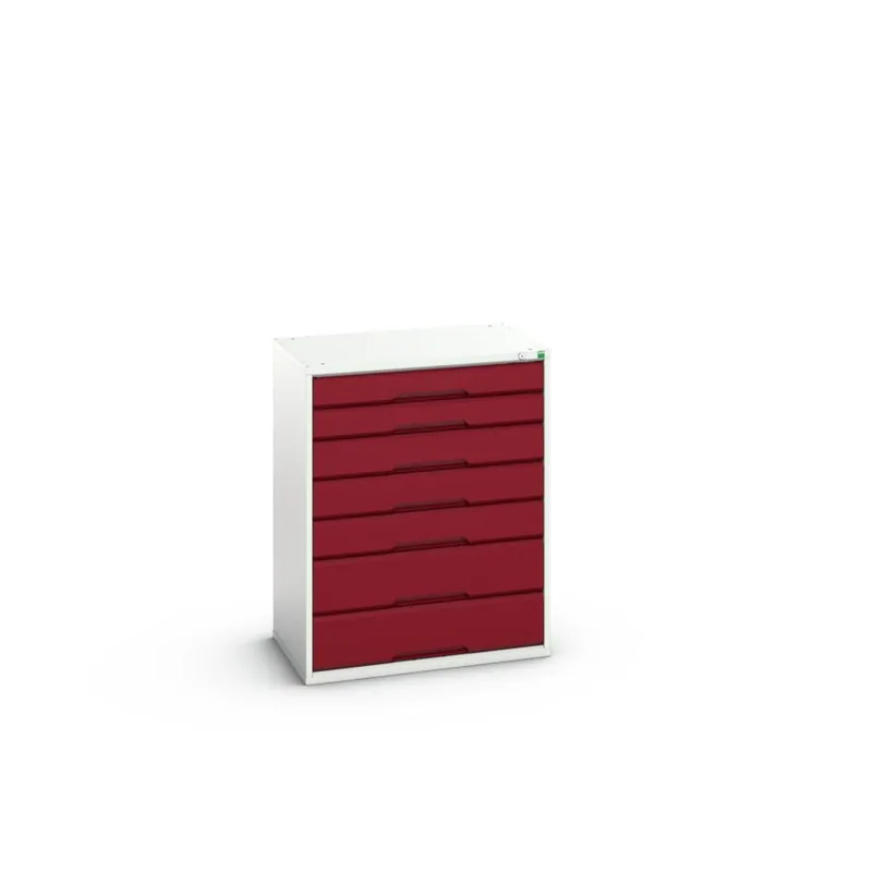 Bott 16925149.24 Verso armoire à tiroirs 800x550x1000mm 7 tiroirs RAL 3004