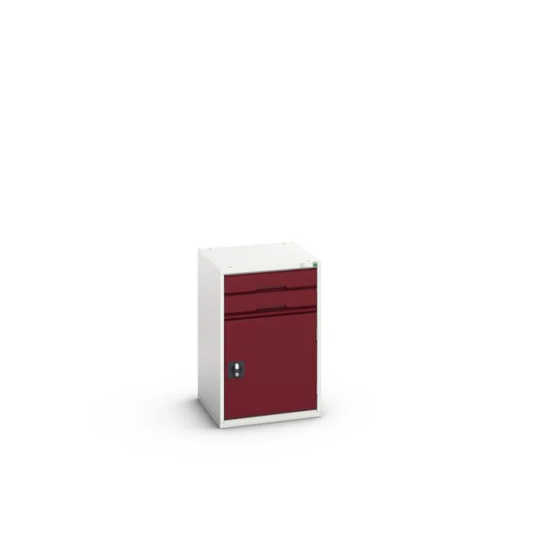 Bott 16925016.24 Verso schuifladenkast 525x550x800mm 2 laden 1 deur RAL 3004