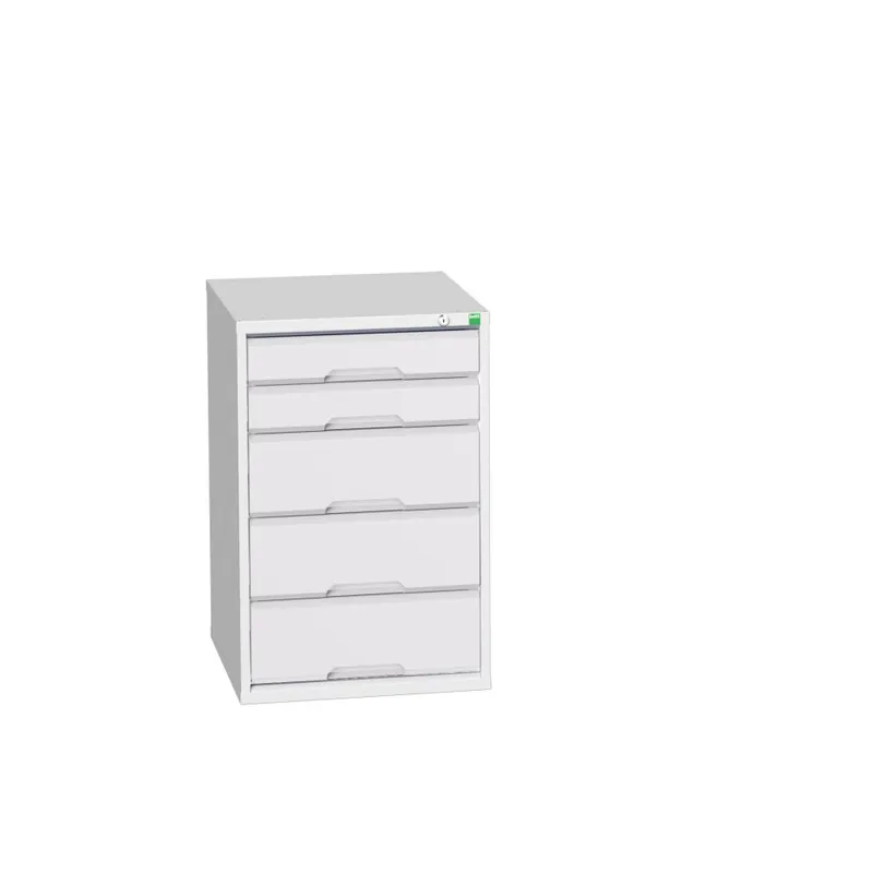 Bott 16925012.16 Verso schuifladenkast 525x550x800mm 5 laden RAL 7035