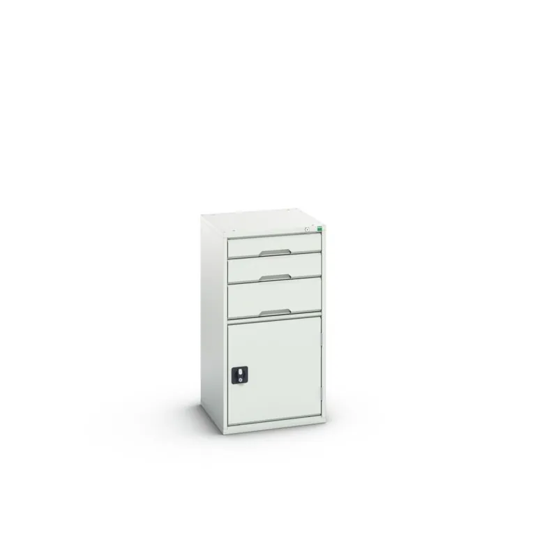 Bott 16925061.16 Verso schuifladenkast 525x550x1000mm 3 laden 1 deur RAL 7035